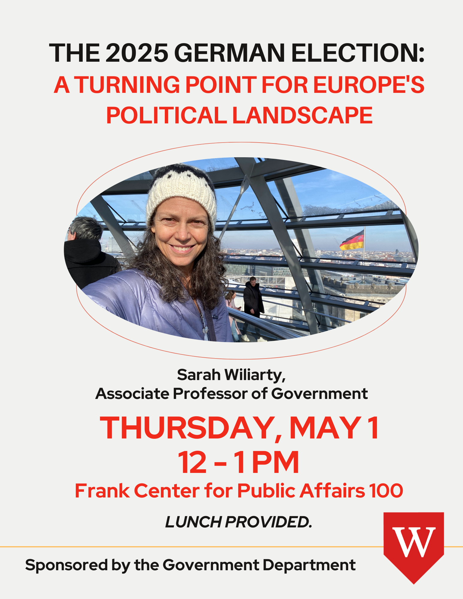 Wiliarty Talk flyer
